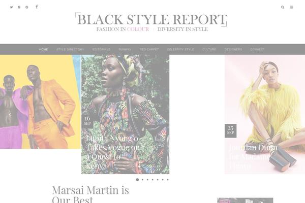 Allure theme site design template sample