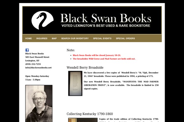 blackswanbooks.net site used Longbeach