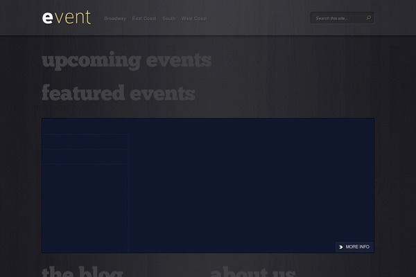 blacktheatreusa.com site used Event