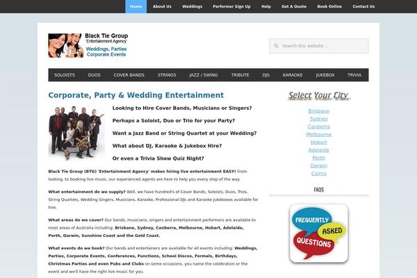 Metro Pro theme site design template sample