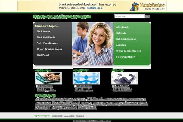 InfoWay theme site design template sample