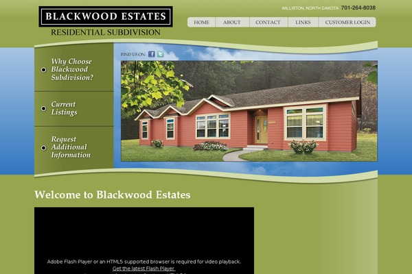 Default theme site design template sample