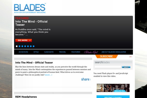 bladesmagazine.com site used Blades