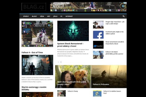 NewsMag theme site design template sample