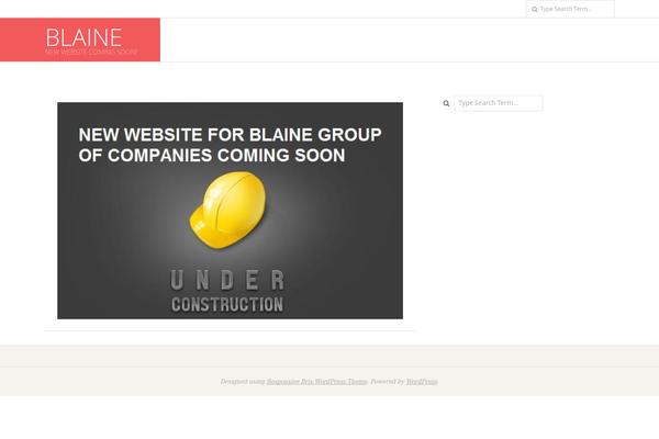 Responsive Brix theme site design template sample