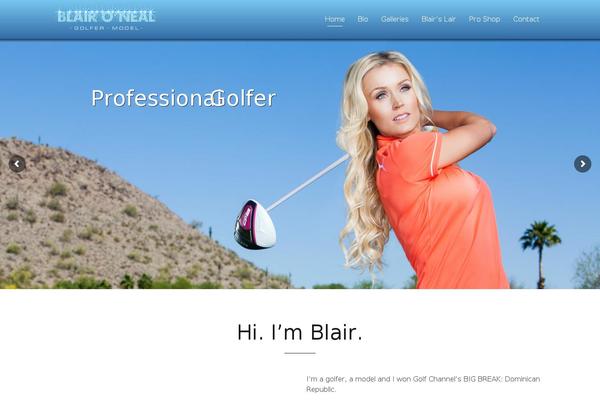 Omega theme site design template sample