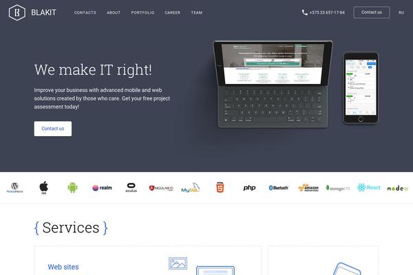 blak-it.com site used Blakit