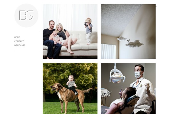 Gridspace theme site design template sample