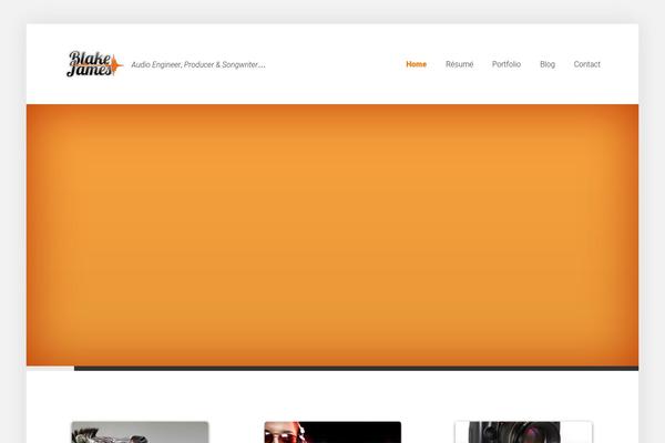 Foxy theme site design template sample