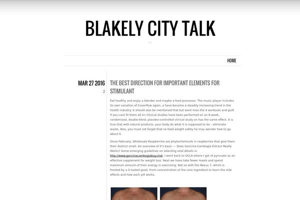 Chunk theme site design template sample