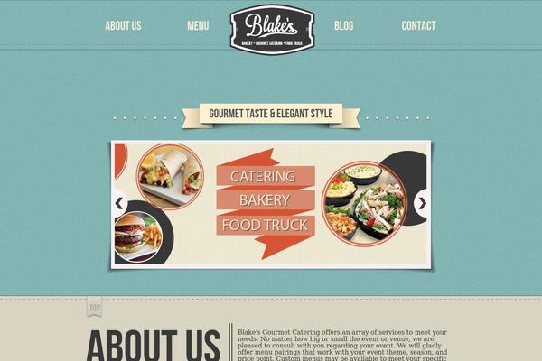 Retro theme site design template sample