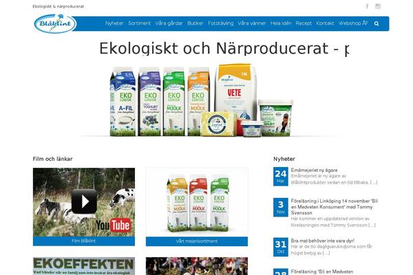 blaklintprodukter.se site used Minimal-blogger