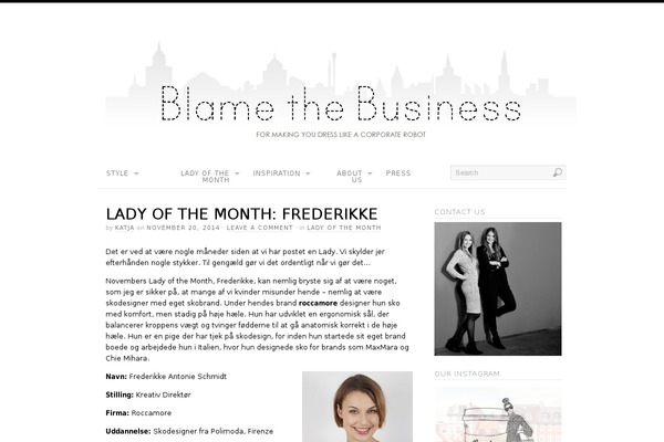 Platform theme site design template sample