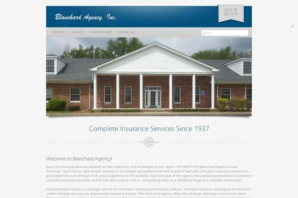 blanchardagency.com site used Equator