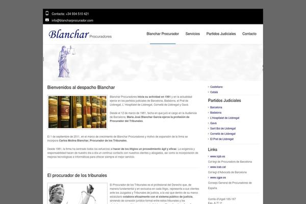 Attorna theme site design template sample