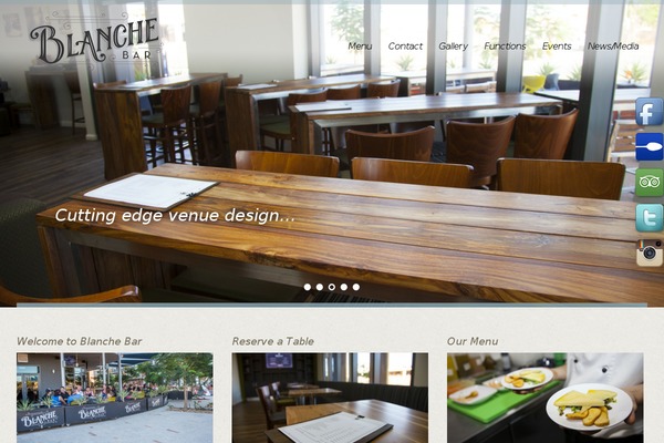 White Rock theme site design template sample