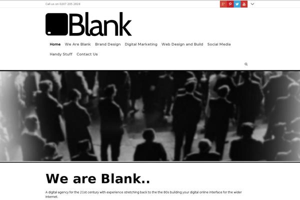 Bloggem theme site design template sample