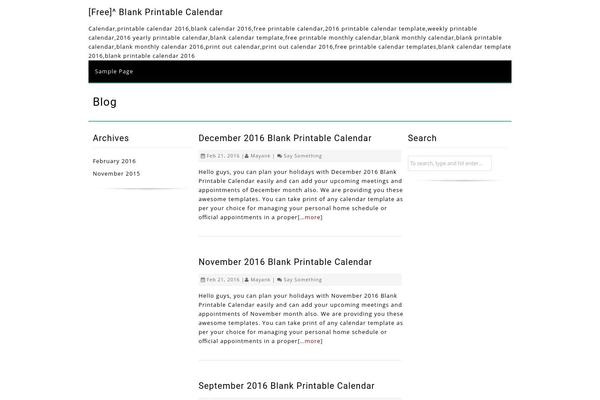 EzyReader theme site design template sample