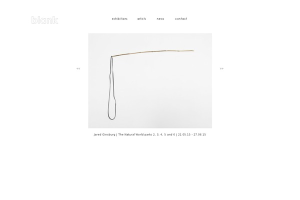 Blank theme site design template sample
