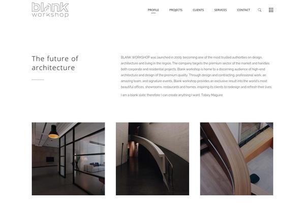 Allston theme site design template sample