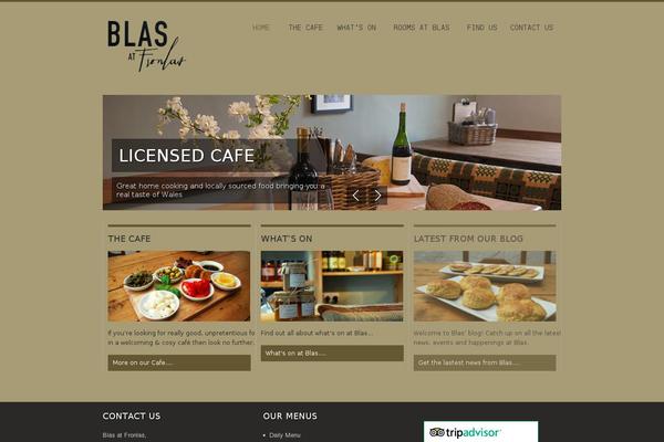 BBQ theme site design template sample