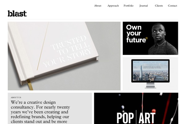 blast.co.uk site used Header-bootstrap