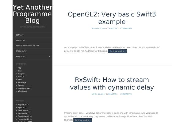 Site using Enlighter - Customizable Syntax Highlighter plugin