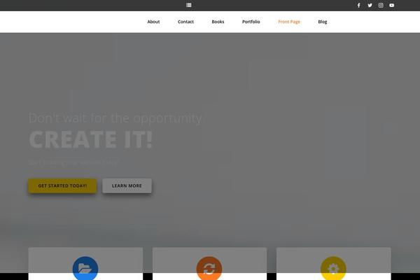 Althea WP theme site design template sample