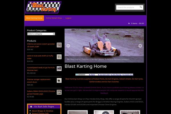 Wootique theme site design template sample