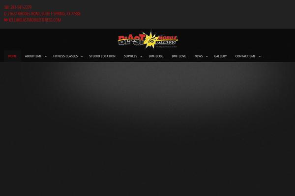 Evolution theme site design template sample