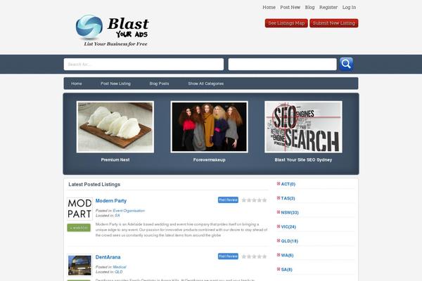 Buzzler theme websites examples