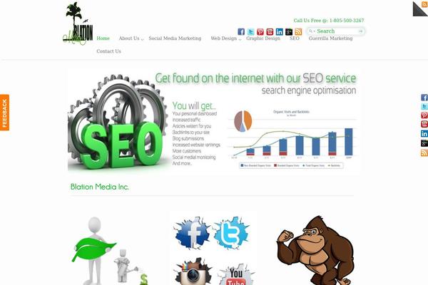 Cloriato Lite theme site design template sample