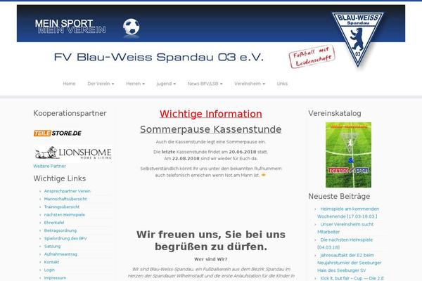 Site using Rizzi Guestbook plugin