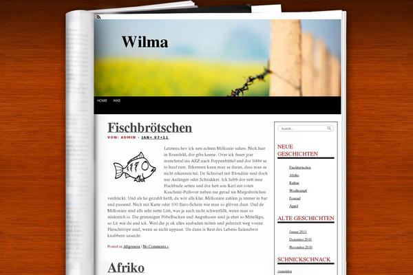 Fresh Ink Magazine theme site design template sample
