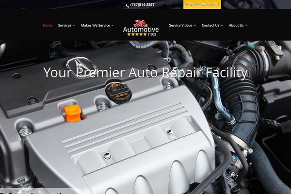 Autovitals theme site design template sample