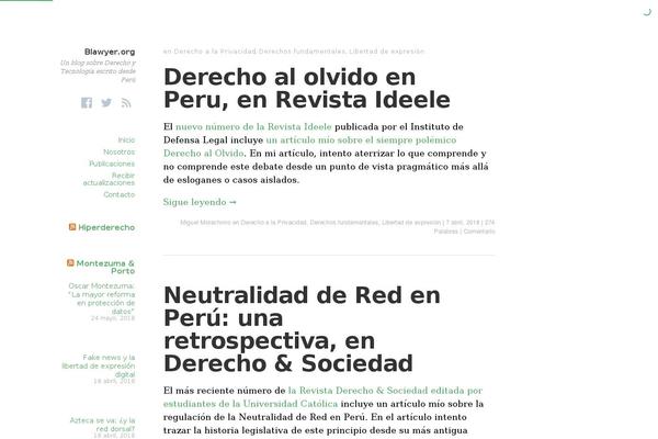 Site using WP-Bigfoot plugin