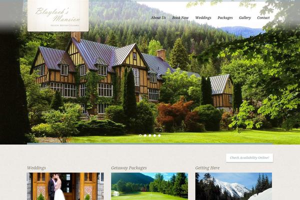 White Rock theme site design template sample
