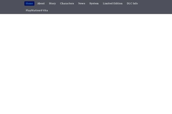 Encore theme site design template sample