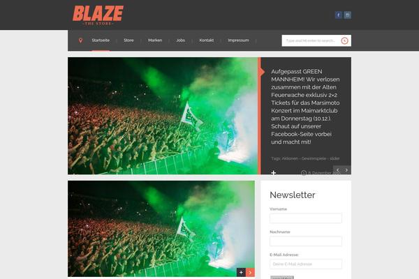 GoodInc theme site design template sample