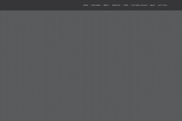 Brooklyn Child theme site design template sample