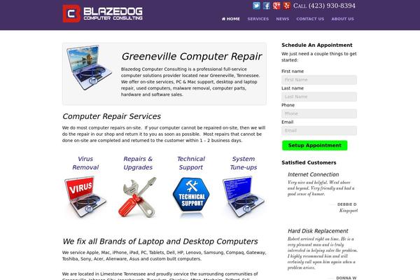 Agency Theme theme site design template sample