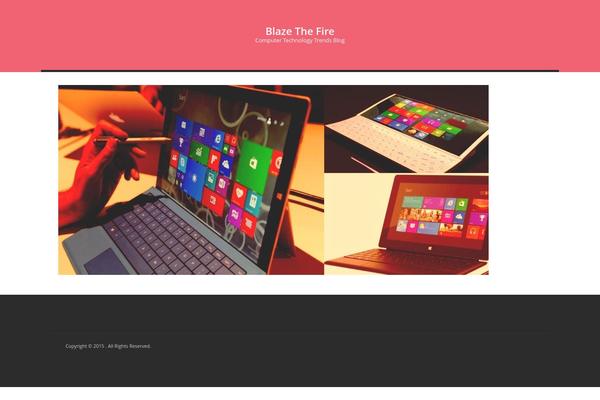 blazethefire.com site used Corpobox Lite