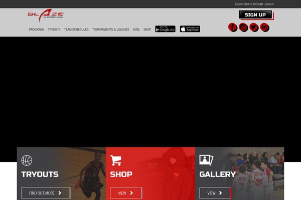 Fitness-wellness theme site design template sample