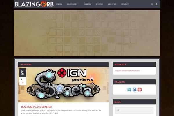 Oblivion theme site design template sample