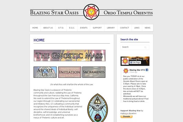 Contango theme site design template sample