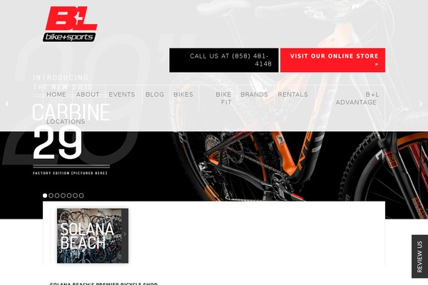 Bl theme site design template sample
