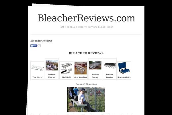 Stack theme site design template sample