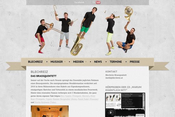IndieFest theme site design template sample