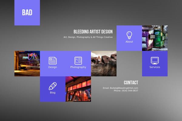 Argo theme site design template sample