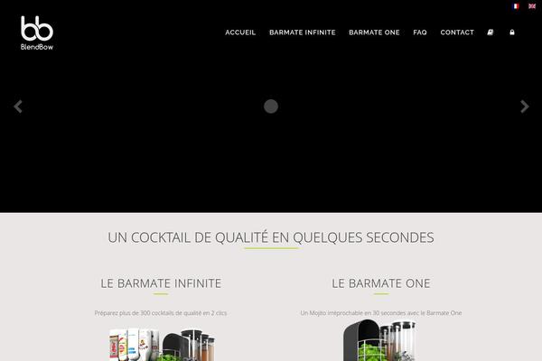 Site using Arscode-social-slider plugin